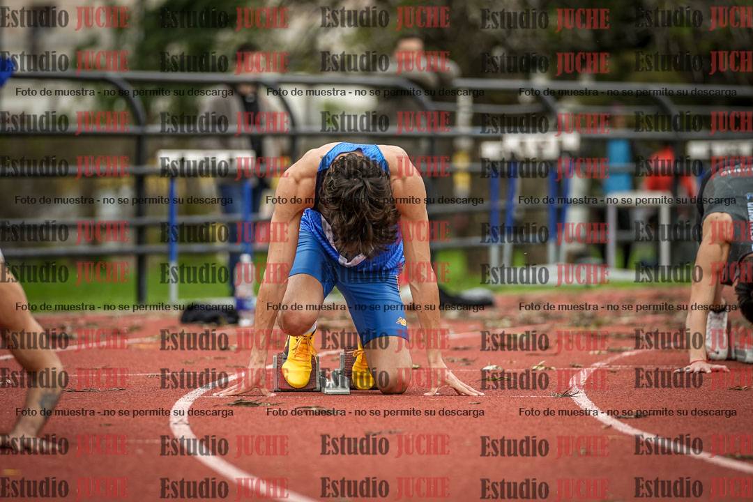 Fotos de los 200 m llanos de varones