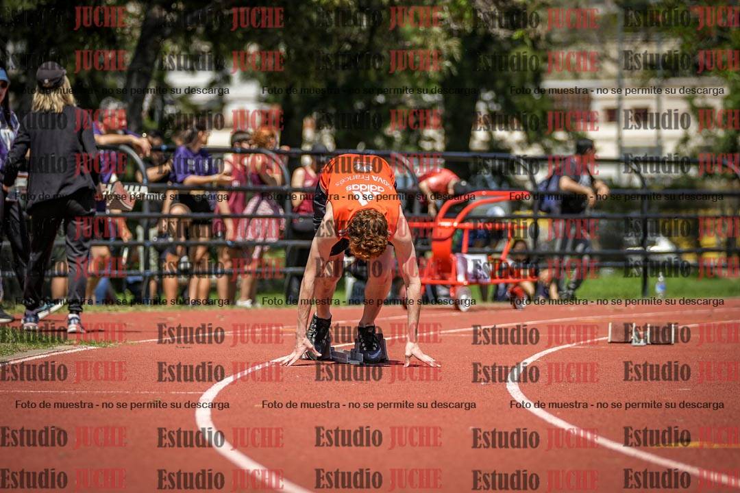 Fotos de los 200 m llanos de varones