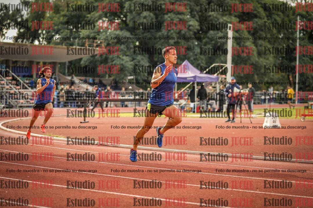Fotos de los 400 m llanos de varones