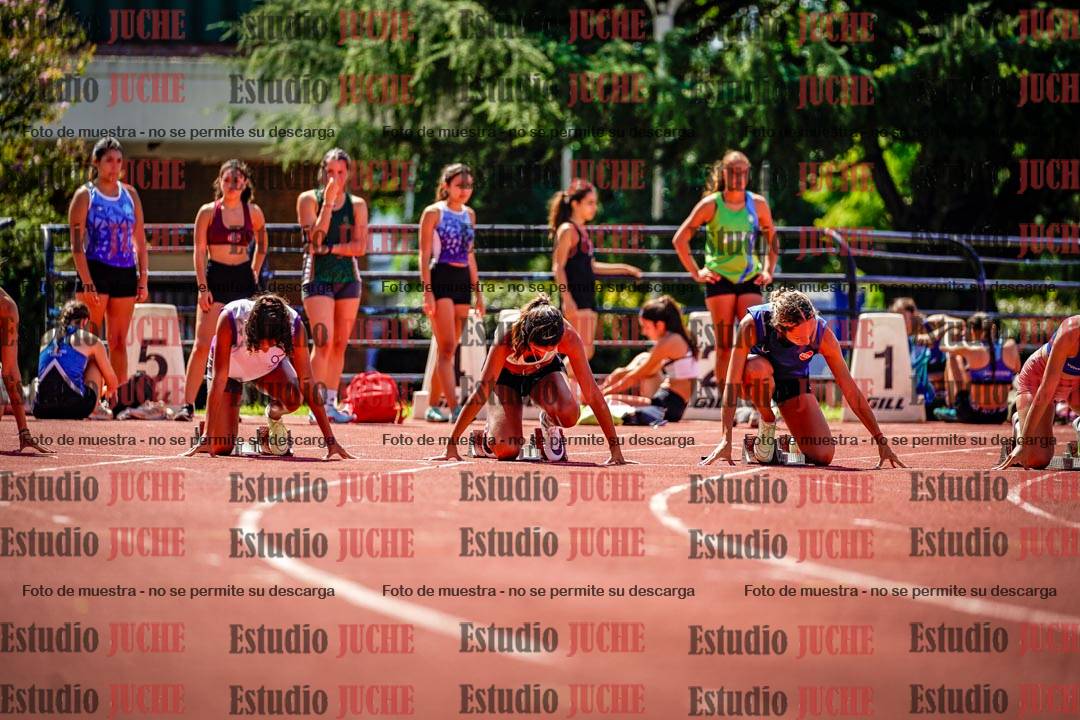 Fotos de los 100 m de mujeres