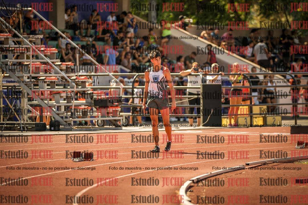 Fotos de los 400 m llanos de varones
