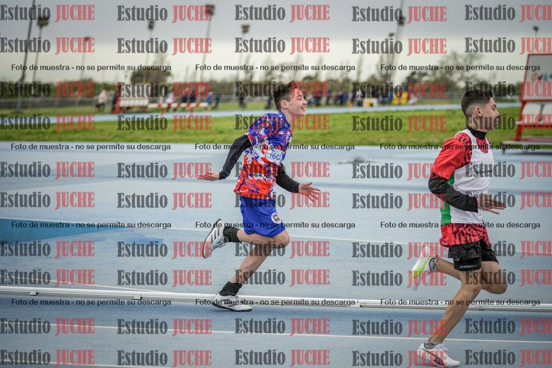 Fotos de los 150 m llanos de varones - U14