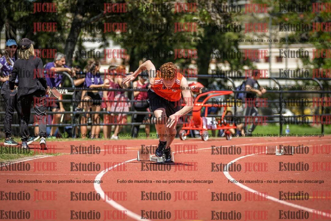 Fotos de los 200 m llanos de varones