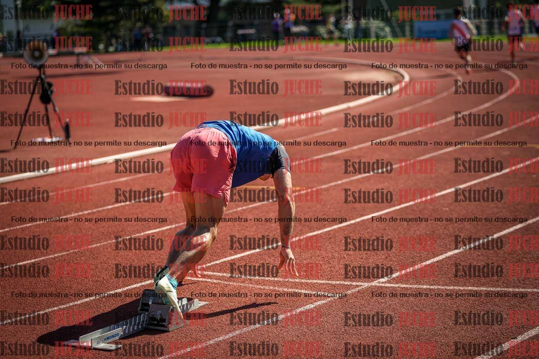 Fotos de los 200 m llanos de varones