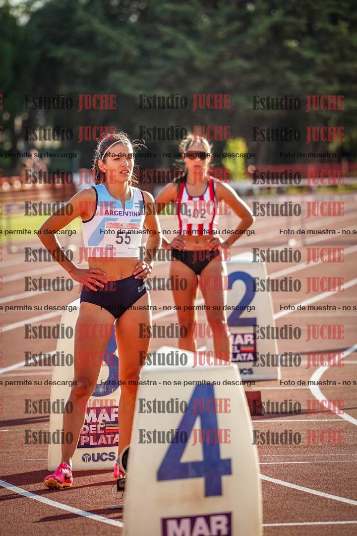 Fotos de los 400 m con vallas de mujeres - FINAL