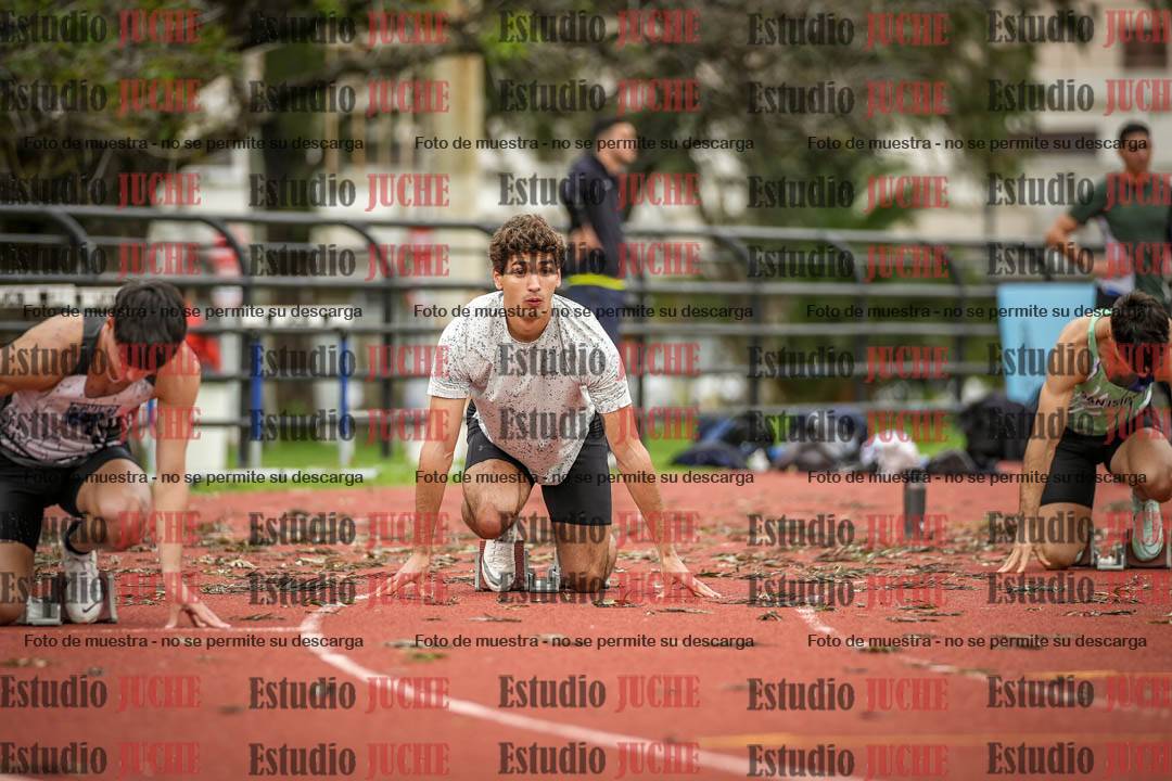 Fotos de los 200 m llanos de varones