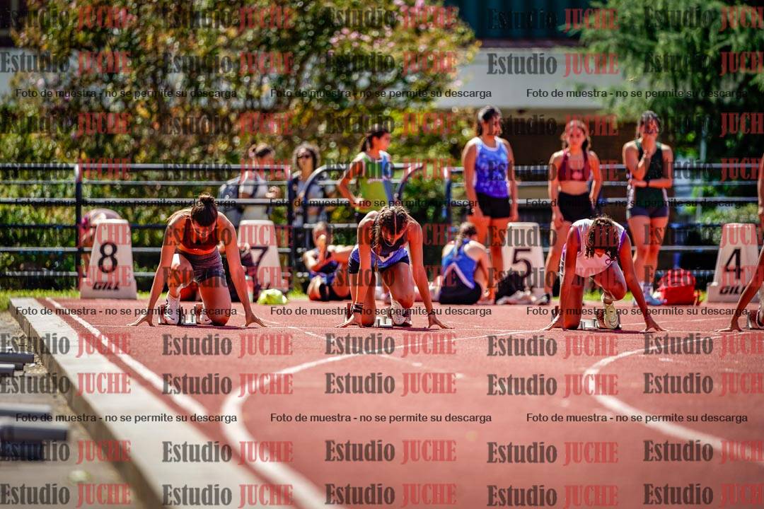 Fotos de los 100 m de mujeres