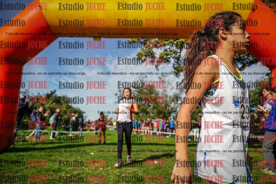 Fotos de la llegada del cross de 1000 m
