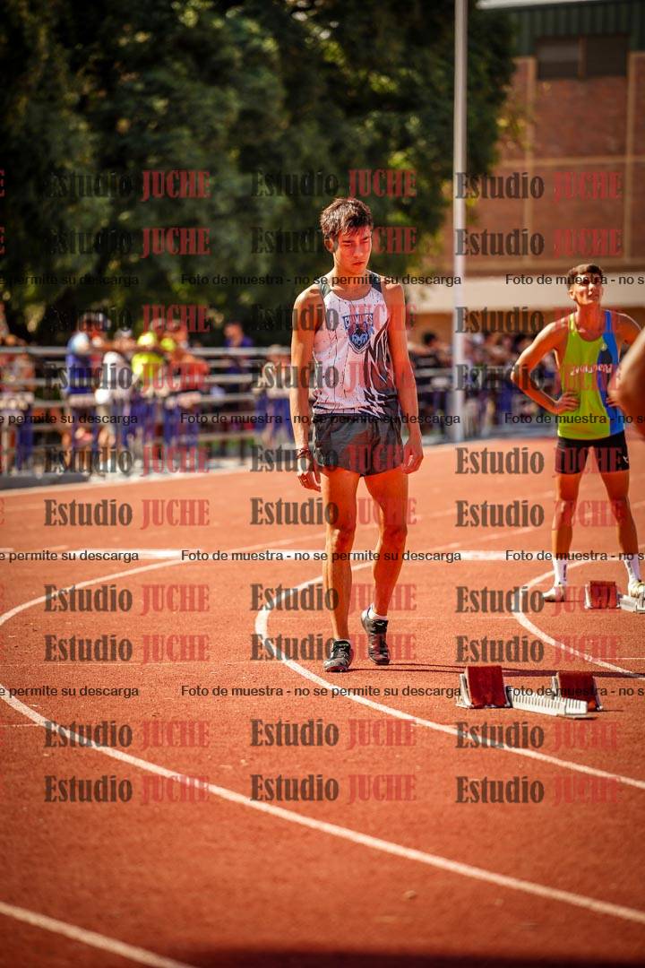 Fotos de los 400 m llanos de varones