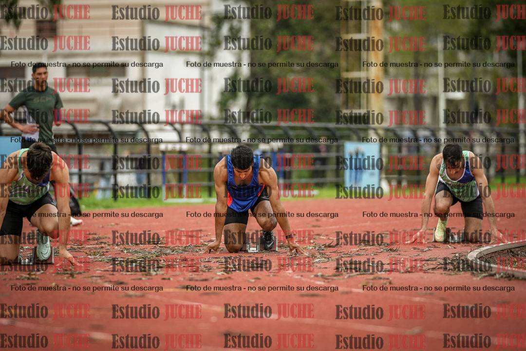 Fotos de los 200 m llanos de varones