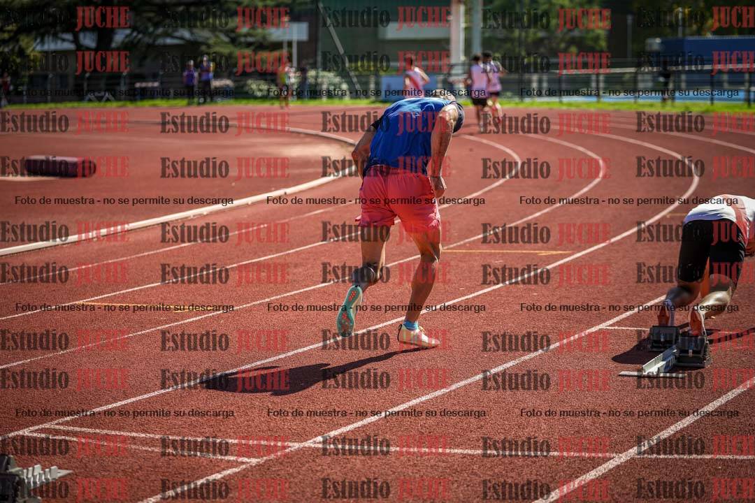 Fotos de los 200 m llanos de varones