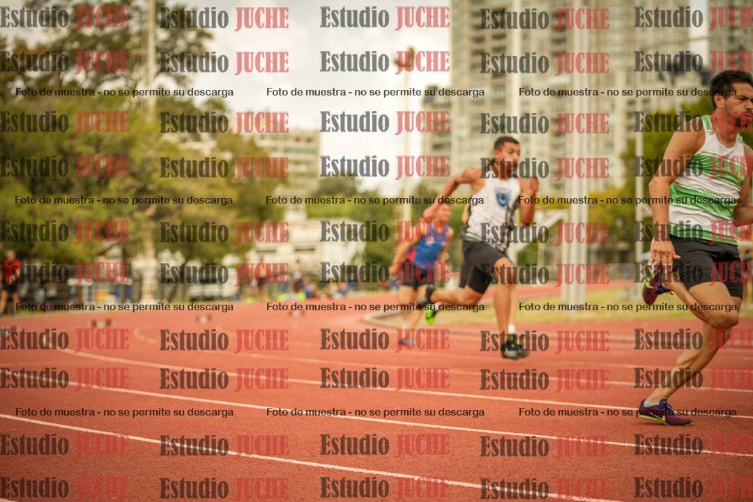 Fotos de los 200 m llanos de varones