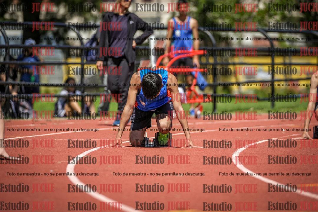 Fotos de los 200 m llanos de varones