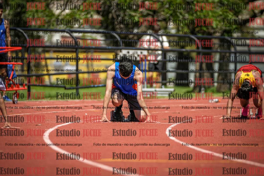 Fotos de los 200 m llanos de varones