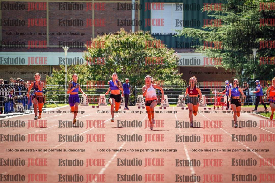 Fotos de los 100 m llanos de mujeres