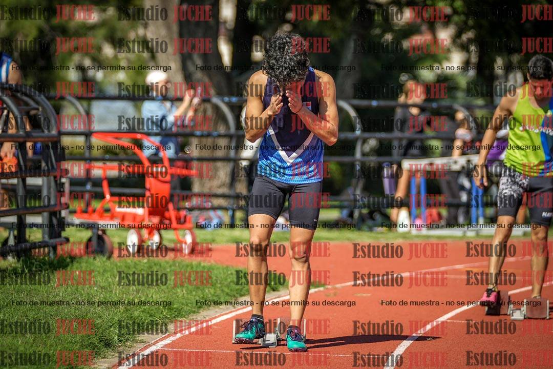 Fotos de los 200 m llanos de varones
