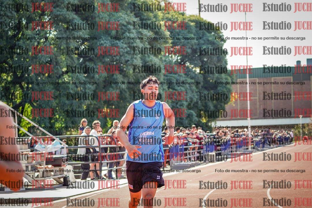 Fotos de los 100 m llanos de varones