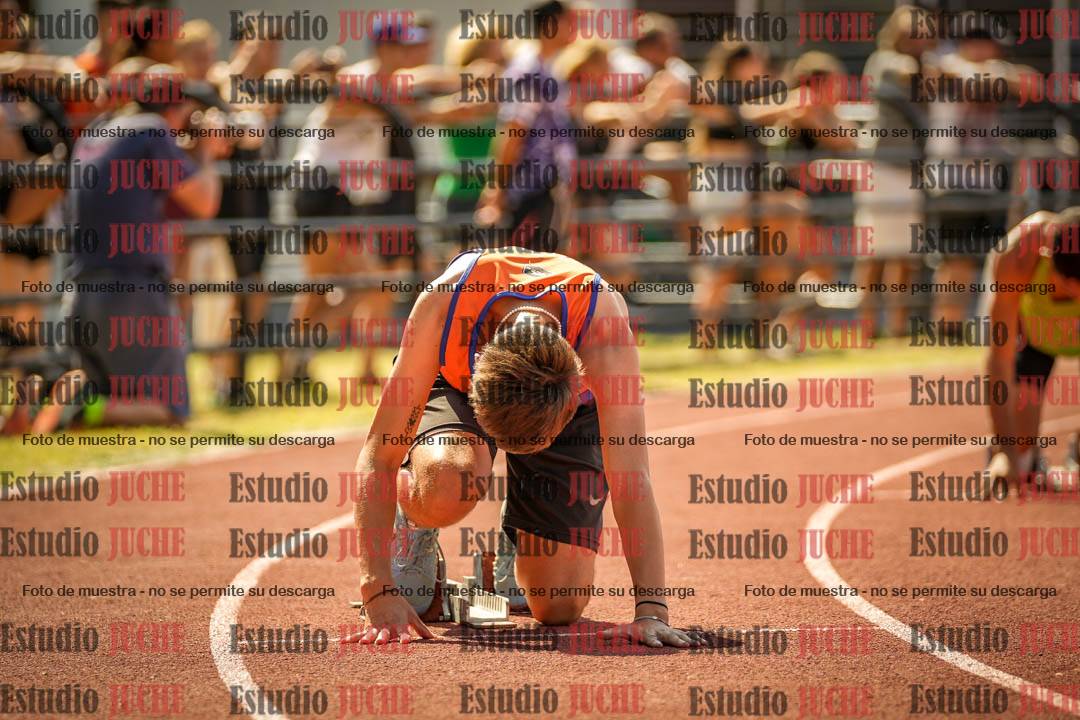Fotos de los 400 m llanos de varones