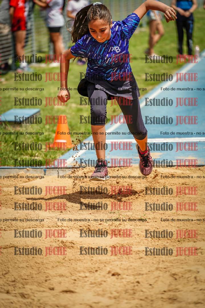 Fotos del salto en largo de mujeres - U12