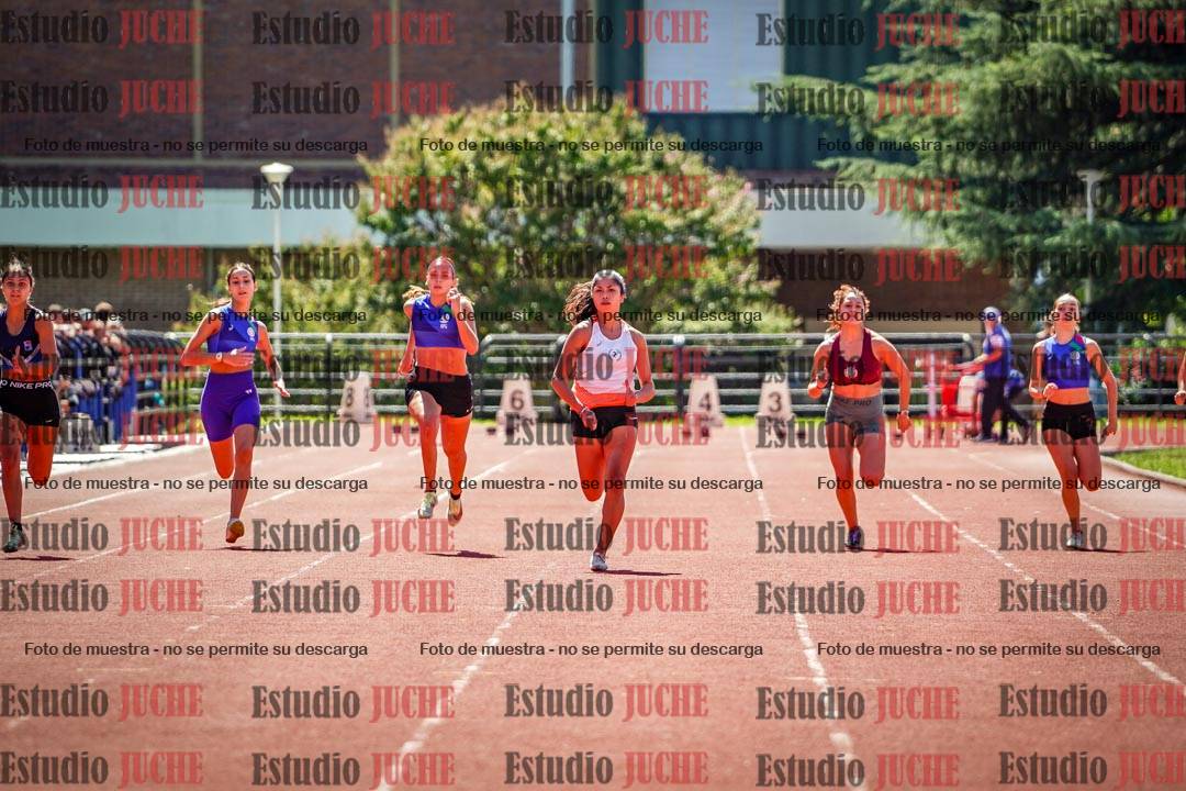 Fotos de los 100 m llanos de mujeres