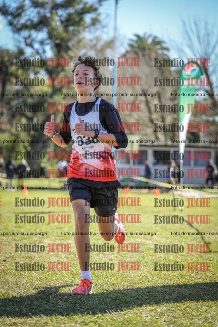 Fotos de la llegada del cross de 1500 m