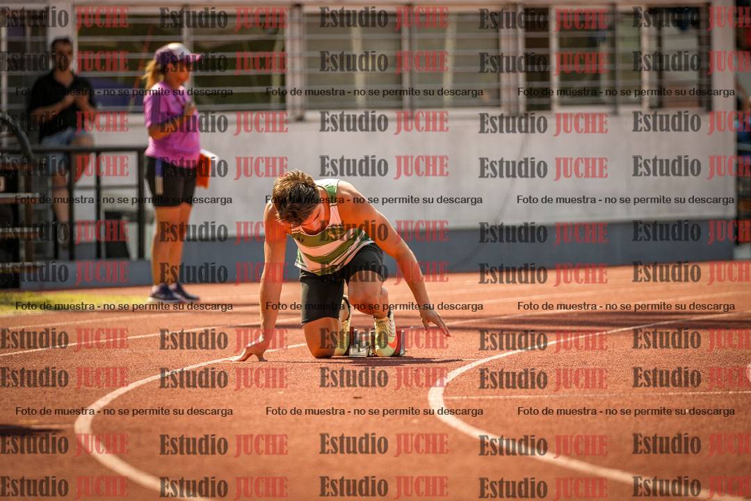 Fotos de los 400 m llanos de varones