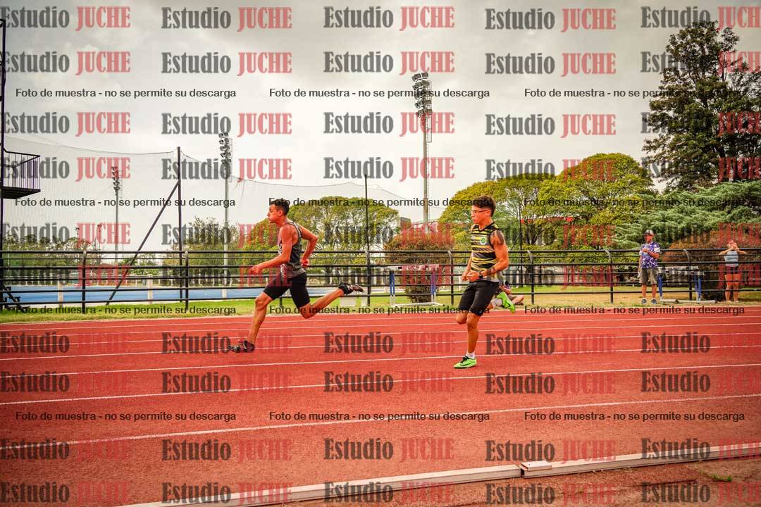 Fotos de los 200 m llanos de varones