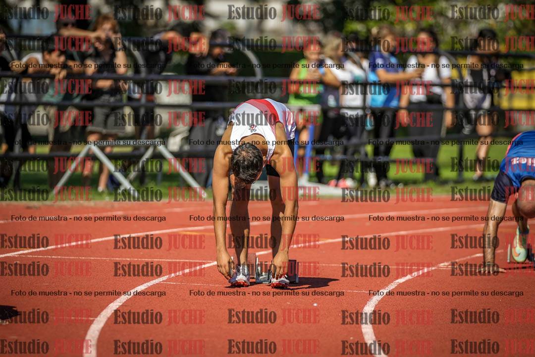 Fotos de los 200 m llanos de varones