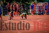 Fotos de los 100 m llanos de varones