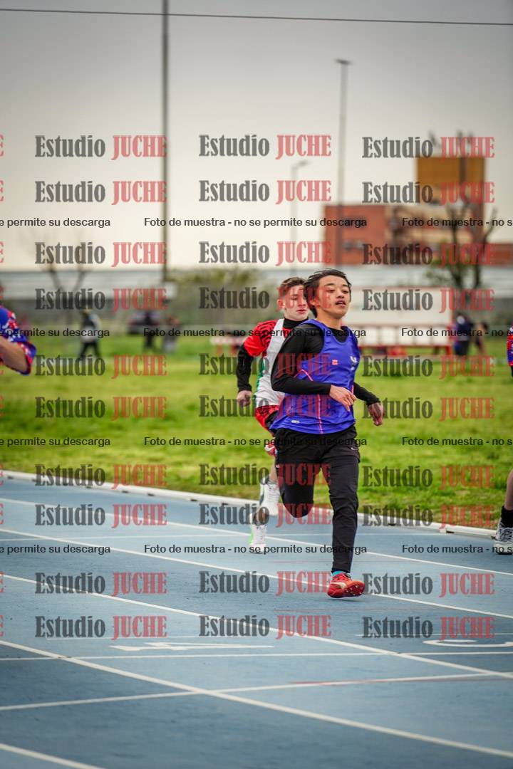Fotos de los 150 m llanos de varones - U14