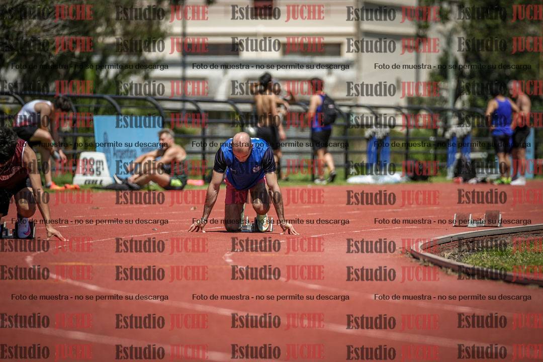 Fotos de los 200 m llanos de varones