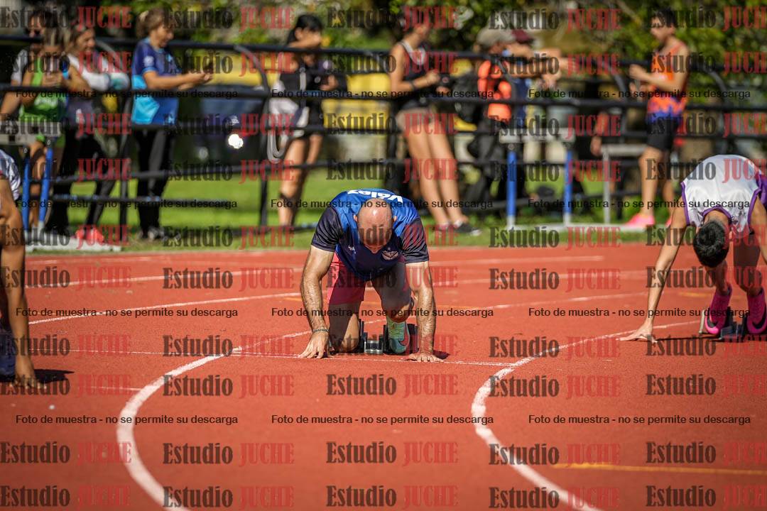 Fotos de los 200 m llanos de varones