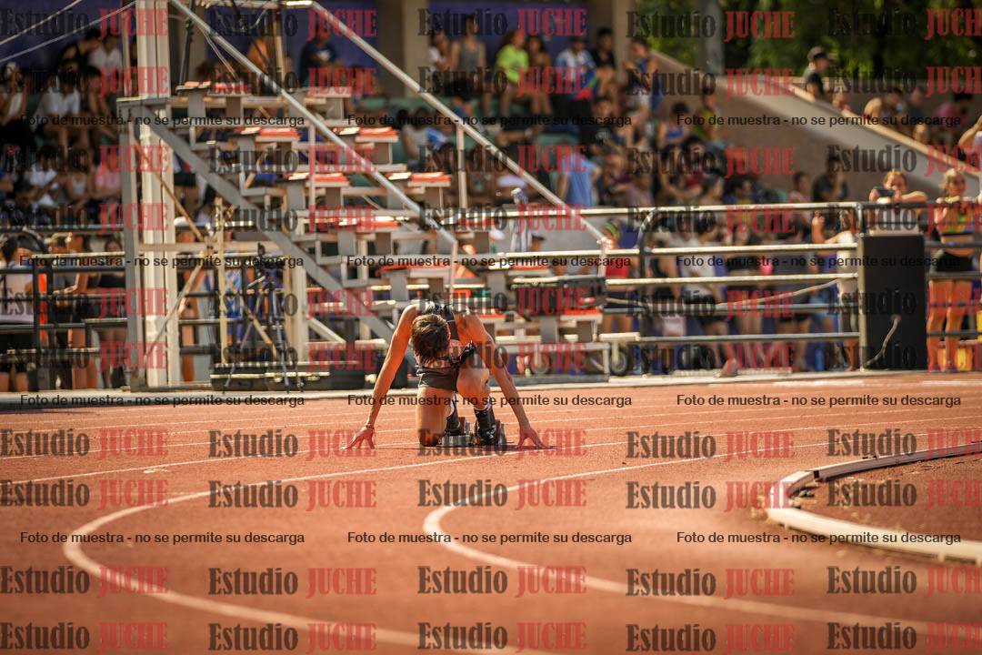 Fotos de los 400 m llanos de varones