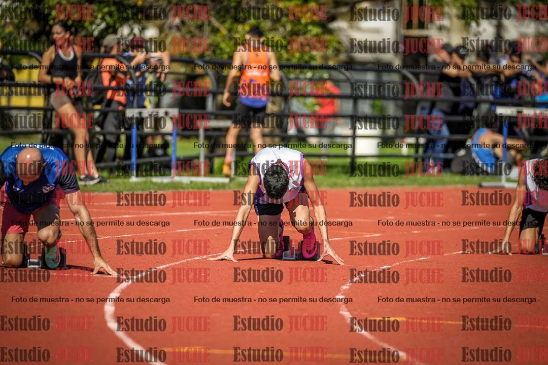 Fotos de los 200 m llanos de varones
