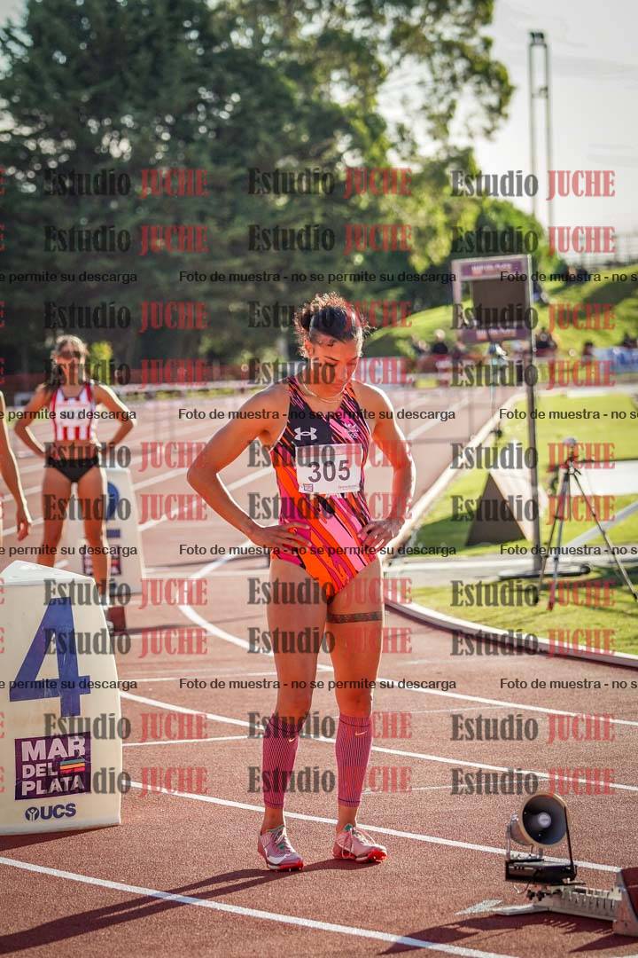 Fotos de los 400 m con vallas de mujeres - FINAL