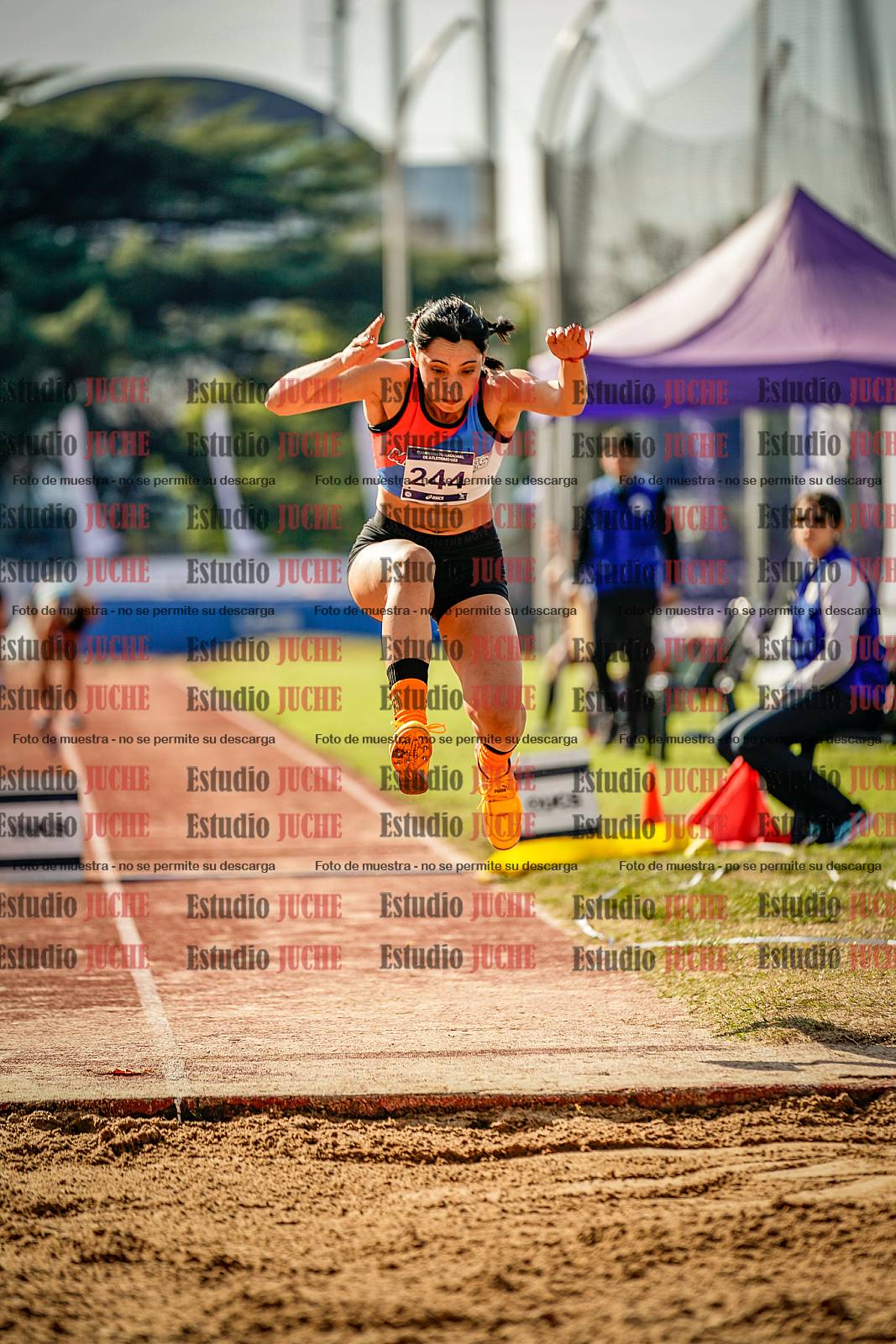 Fotos del salto triple de mujeres