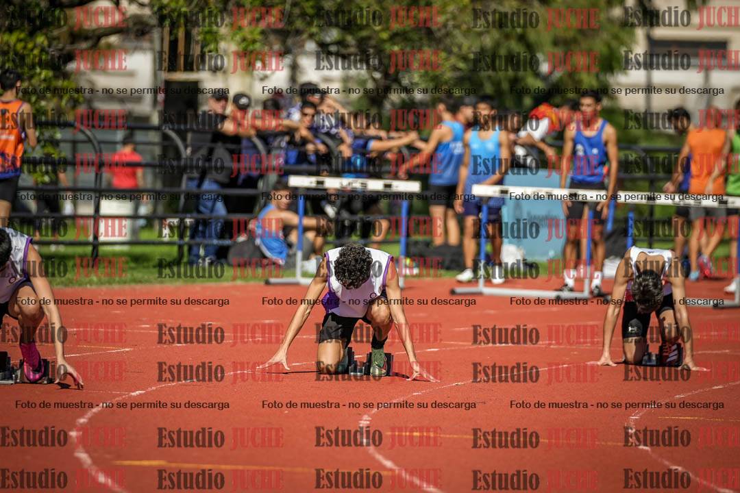 Fotos de los 200 m llanos de varones