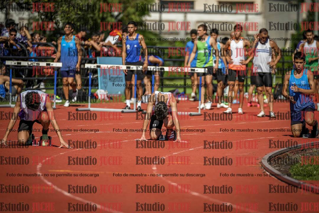 Fotos de los 200 m llanos de varones