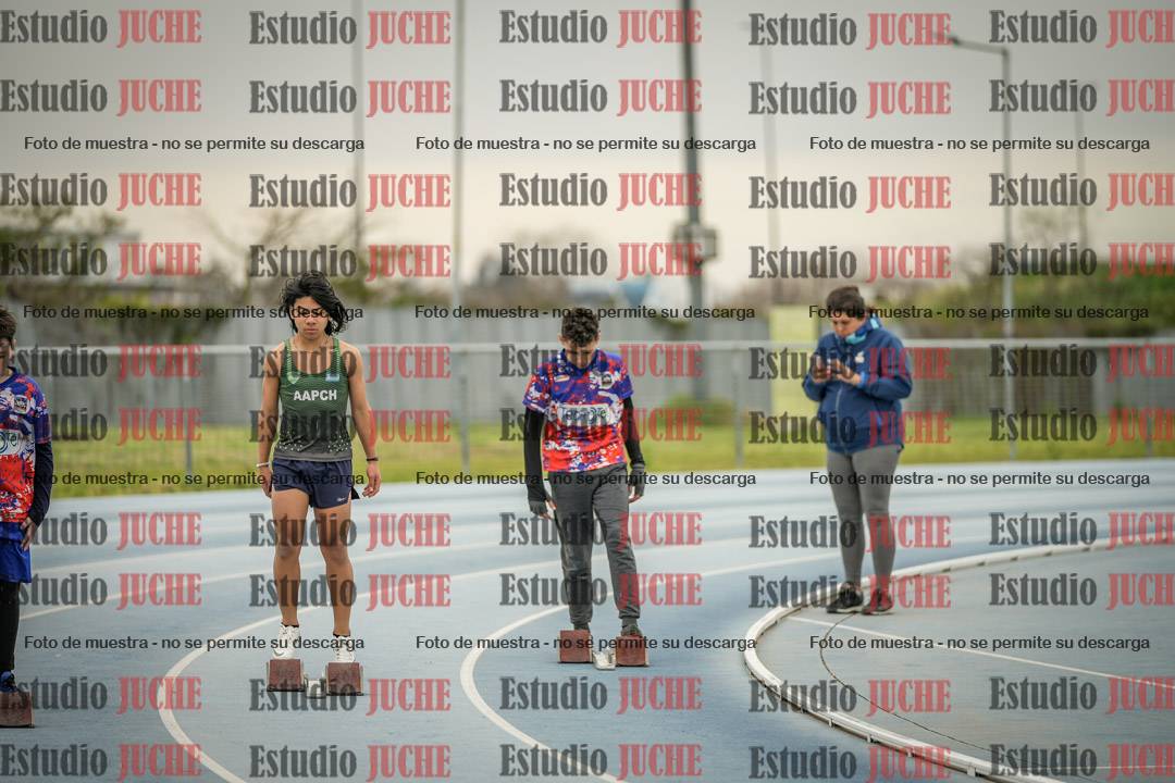 Fotos de los 150 m llanos de varones - U14