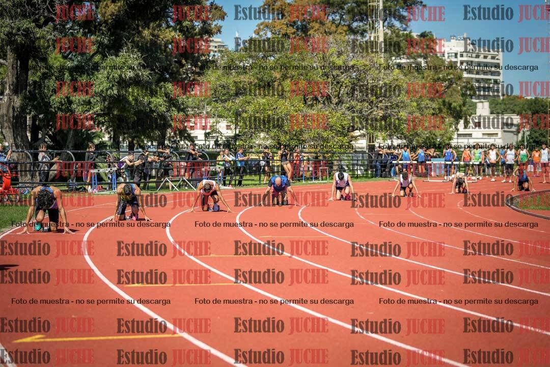 Fotos de los 200 m llanos de varones