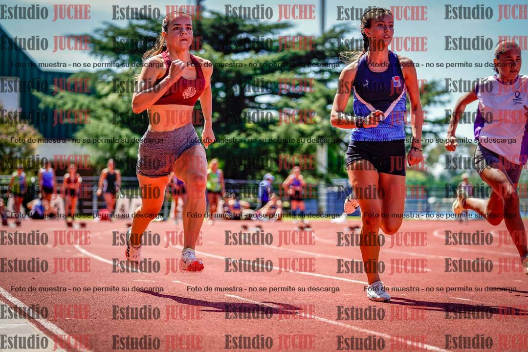 Fotos de los 100 m de mujeres
