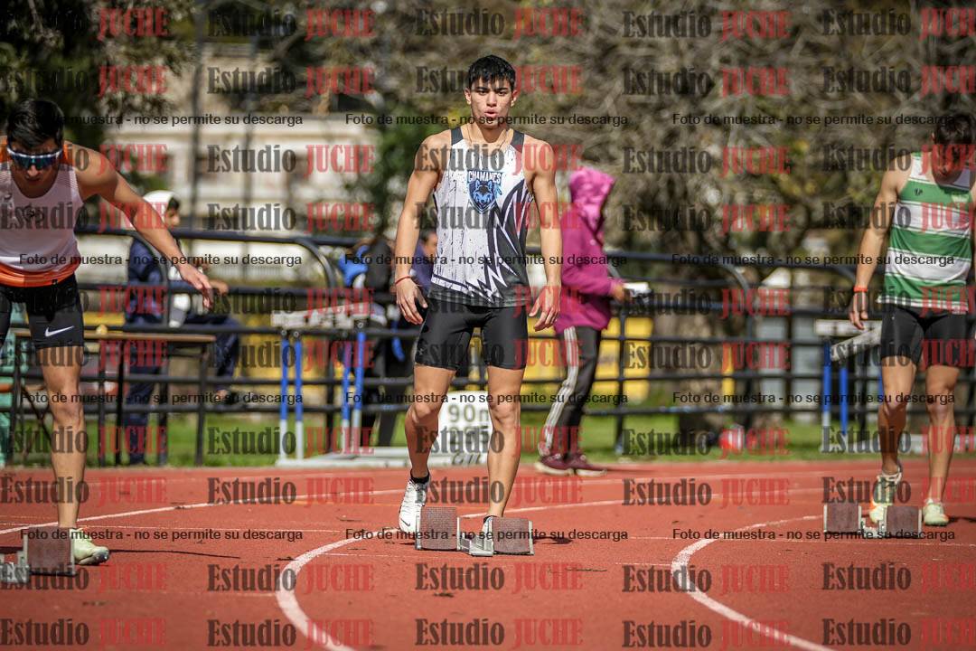 Fotos de los 200 m llanos de varones