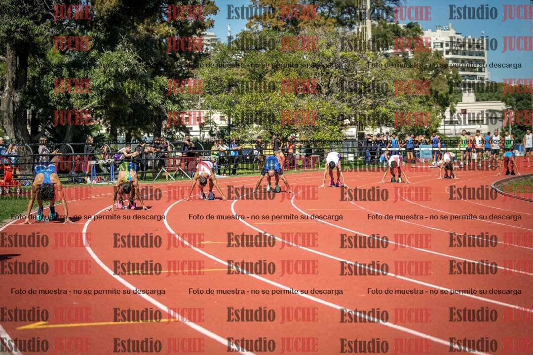 Fotos de los 200 m llanos de varones