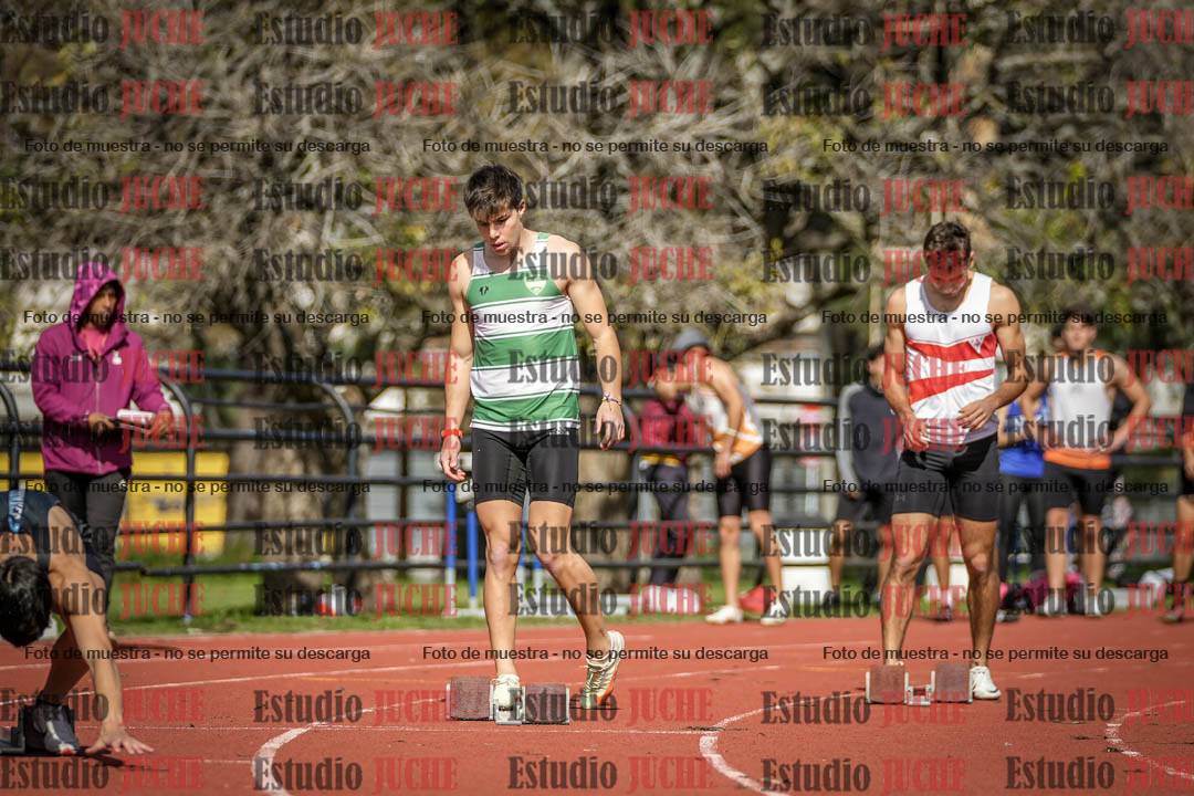 Fotos de los 200 m llanos de varones