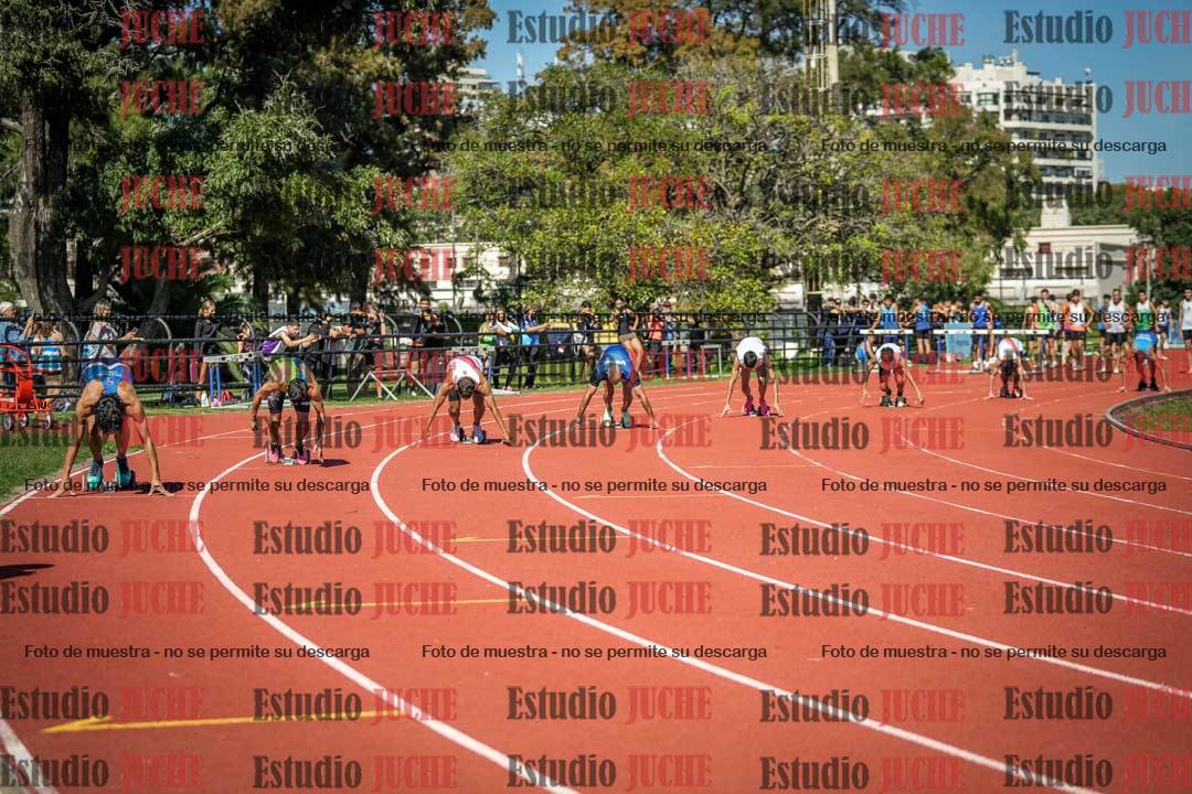 Fotos de los 200 m llanos de varones