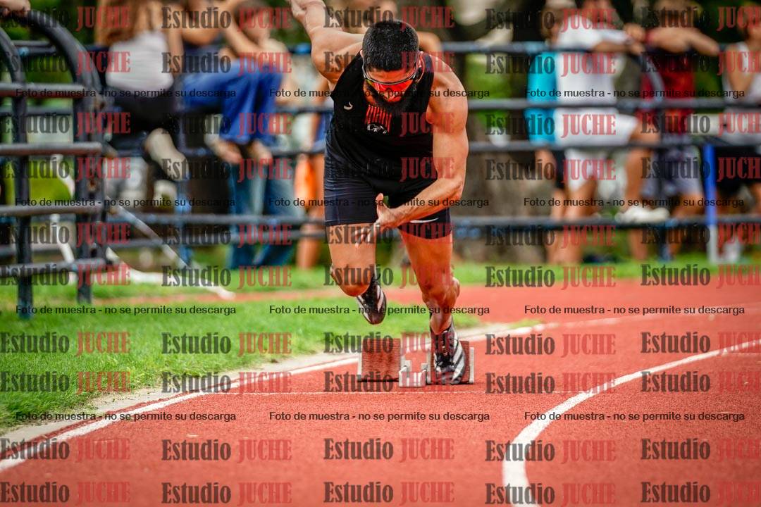 Fotos de los 200 m de varones