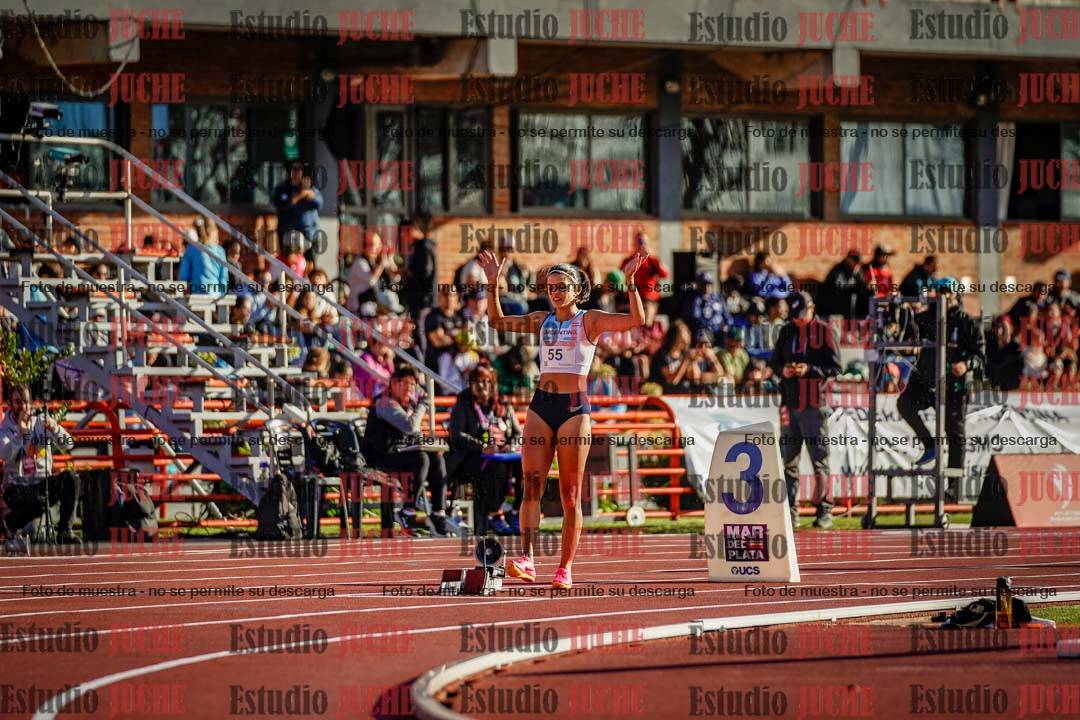 Fotos de los 400 m con vallas de mujeres - FINAL