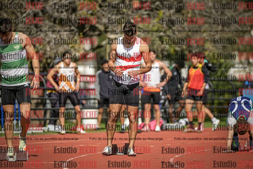 Fotos de los 200 m llanos de varones