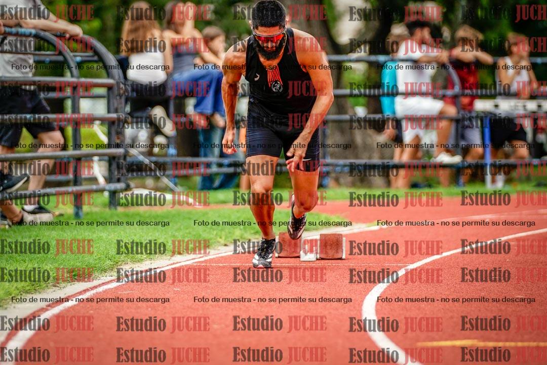 Fotos de los 200 m de varones