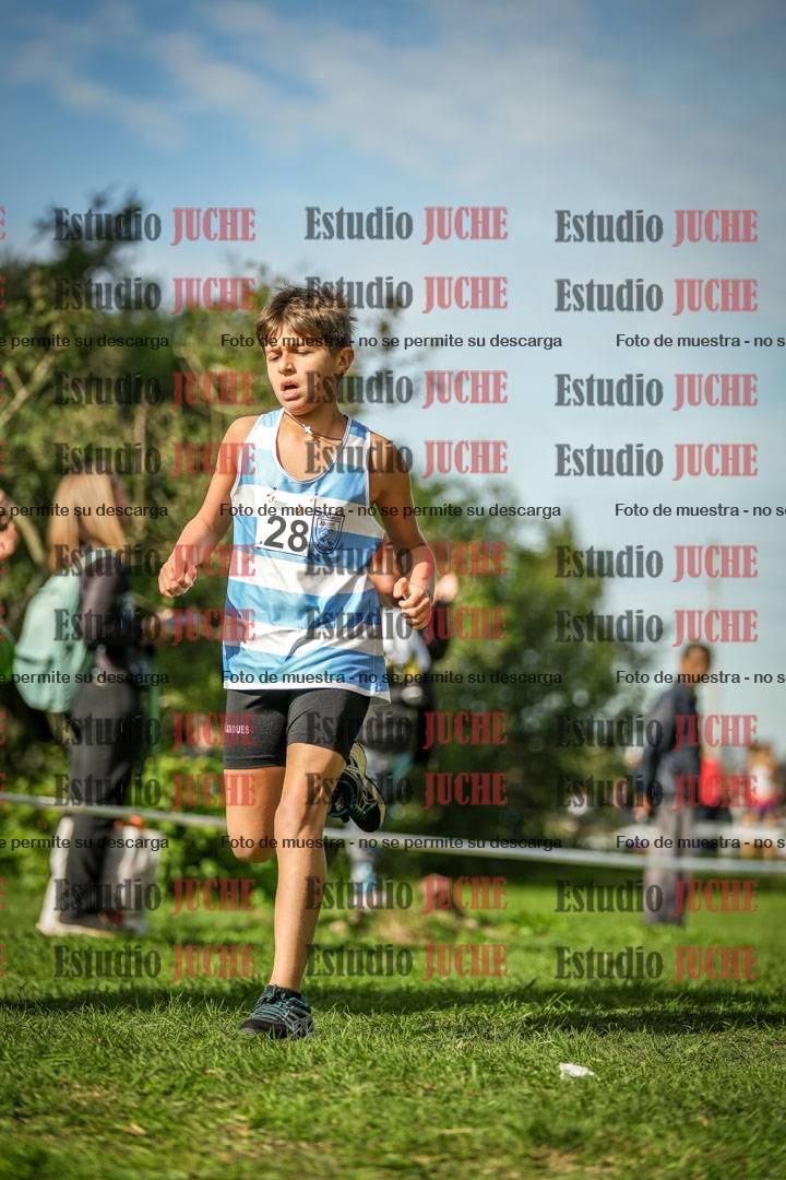 Fotos de la llegada del cross de 1000 m